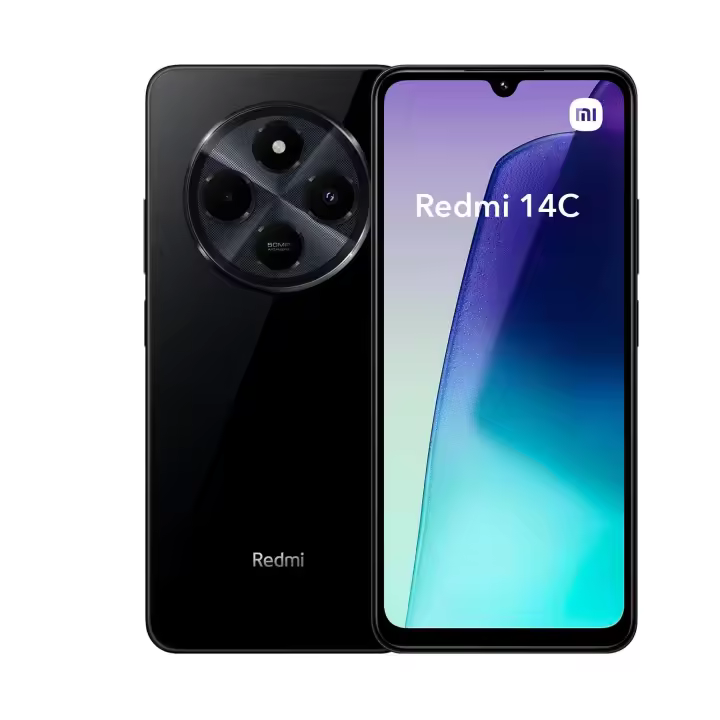 XIAOMI REDMI 14C 4G NFC 256GB+8GB RAM PANTALLA 6.88'' 120HZ HD+ / CÁMARA TRASERA DOBLE 50MP FRONTAL 13MP / ANDROID / WIFI 5 / GPS / SIM+SIM+MICROSD / BLUETOOTH 5.3 / BATERÍA 5.160 MAH CARGA RÁPIDA 18W CONECTOR USB-C / SMARTPHONE TELÉFONO MÓVIL LIBRE - 1