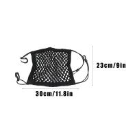 Bolsa De Almacenamiento Para Casco De Motocicleta Red De Organización De Equipaje Para Bicicleta Y Scooter Correa De Goma Para Tanque De Combustible - details 14