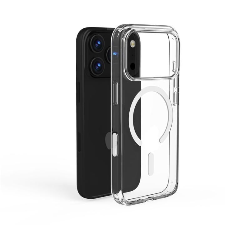 Crystal Crystal Clear for Magsafe Wireless Charging Case For iPhone For iphone 18 17 Pro Max 17 Air 16 15 14 12 11 Hard PC Cover