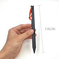 20 Pcs Palos De Tela De Camping Ligeros Y Ajustables De Aluminio 18cm Herramientas Esenciales Para Tienda De Acampar - details 8