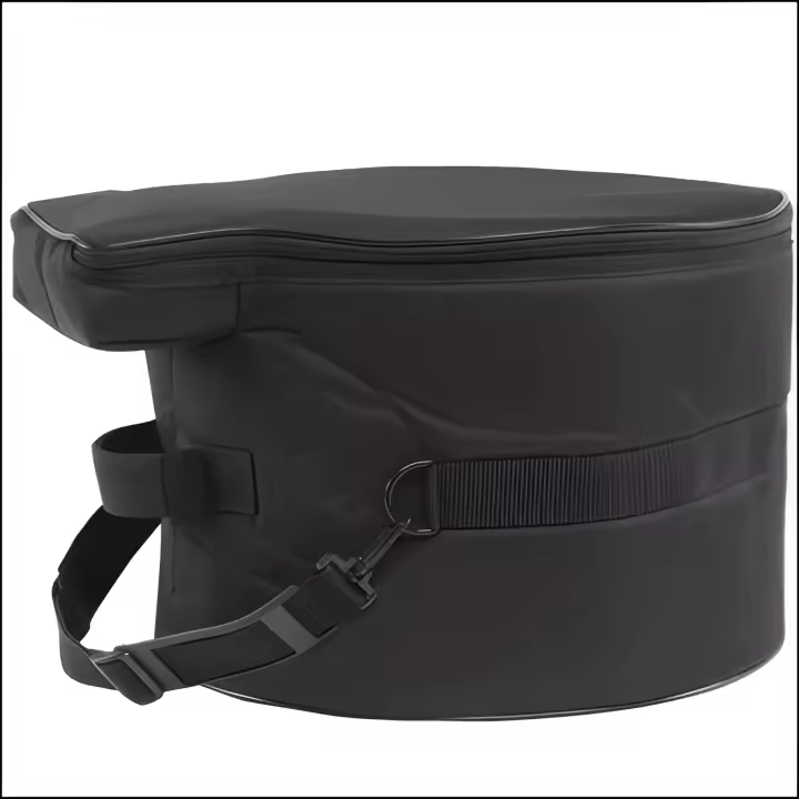 funda redoblante con caja china plana acolchado 10 mm. (41x33 cm.) (negro) - 1