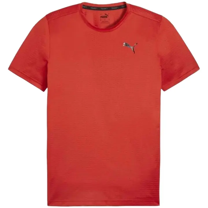 Camisetas Poly marca Puma modelo 522351-17 para hombre en color rojo - 1