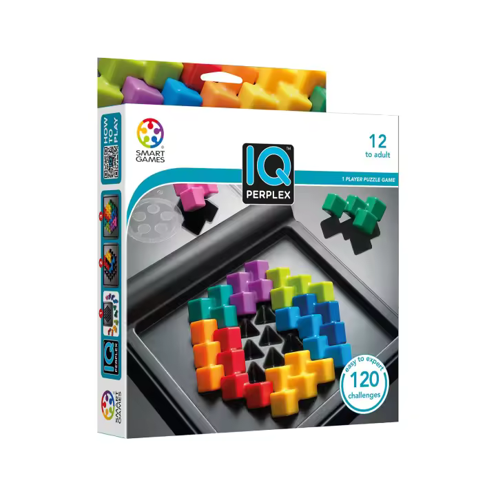 Smart Games IQ Perplex - Juegos De Mesa Adulto 12 Años O Más | Rompecabezas Adultos Y Rompecabezas Niños | Juegos De Viaje | Juegos De Mesa Adultos Divertidos - 1