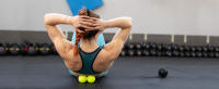 KALAHARI Bolas de Masaje KIT, 4 en 1 más Ebook Ejercicios en Español - Bola Doble, Con Pinchos, de Lacrosse, Banda Elástica y Bolsa-therapy de Trigger Point y Pelotas Automasaje muscular Miofascial - details 2