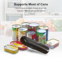 DEEWAZ Abrepatas Eléctrico Recargable Para Lata De Alimentos Automático Y Eco-amigable Con Cabezal De Acero Inoxidable Negro - details 12