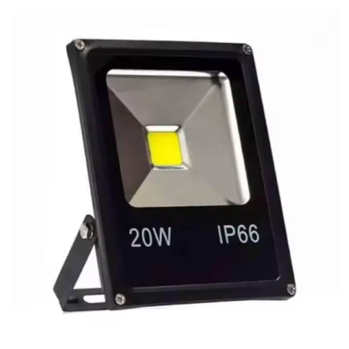 Coshano Foco exterior proyector de 20W LED para iluminación IP66 blanco frío - 1