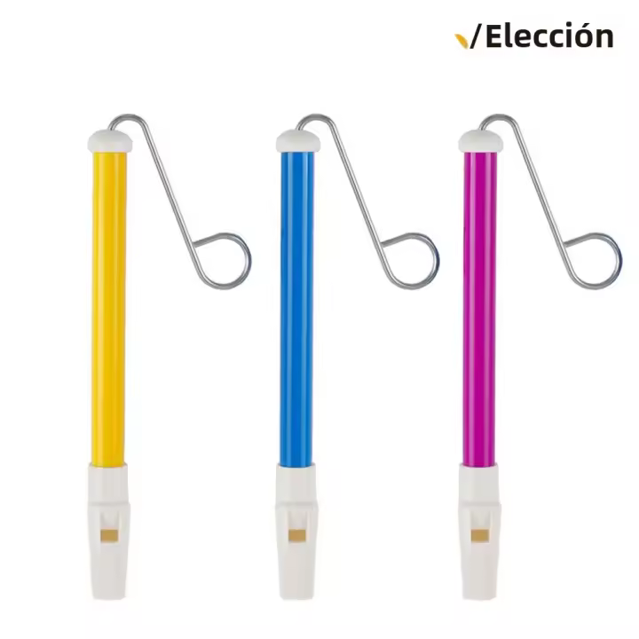 SW1-BU Soplillo Musical Para Niños Con Barra De Deslizamiento De Acero Instrumento Musical Kazoo Flute Juegos Parent-Child Fiestas Favoritos - 1