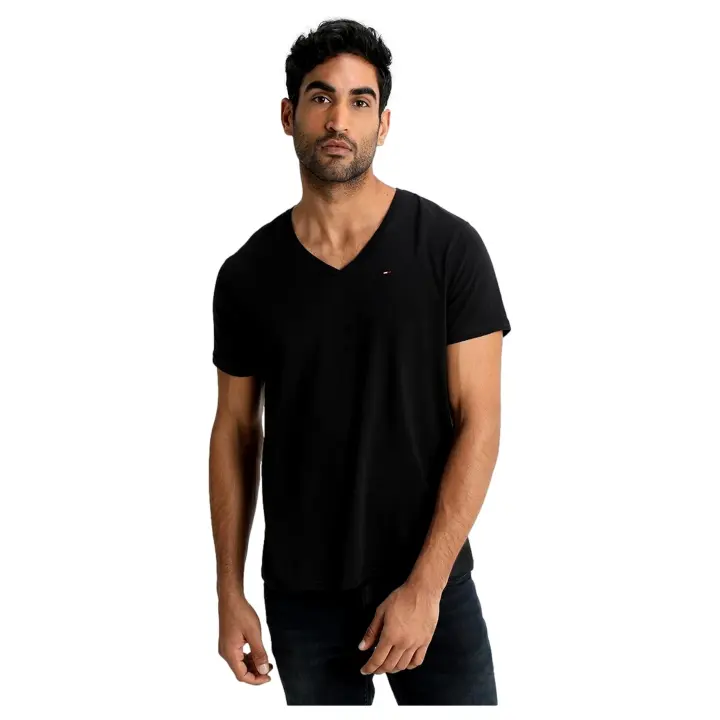 Camiseta Tommy Jeans Tjm Original Jersey V Neck Tee - 1