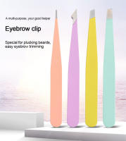 Aguja Para Cejas De Acero Inoxidable Herramienta De Eliminación De Vello Slanted Para Maquillaje Y Cuidado Personal - details 0