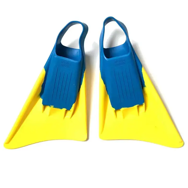 Surf Aletas Rip Aletas Asymmetric Amarillo,Azul - 1