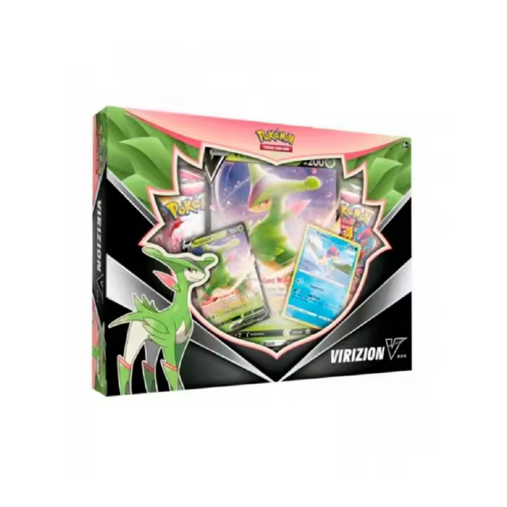 Pokemon Caja Entrenador VBOX - Colección VIRIZION V,Cartas Originales para Jugar JCC - 1