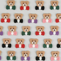10 Pcs Parches Bordados De Oso Cartoon Versátiles Para Bolsos Chaquetas Teléfonos Cabello Zapatos Calcetines Suéter Decoración - details 6