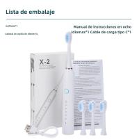 Cepillo De Dientes Eléctrico Con 6 Modos De Limpieza Dental Cuidado De Los Dientes Impermeable IP67 Recargable Por Tipo-C Para Adultos - details 16