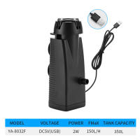 Filtro De Membrana USB Para Acuario Elimina Aceite Y Impurezas De Agua En Tanque De Peces Con Oxigenador Integrado - details 7