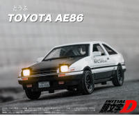 Coche De Colección Toyota AE86 1:32 Con Luz Y Sonido Puertas Abatibles Modelo De Metal Regalo Educativo Para Niños - details 0