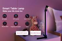 Lámpara De Piso LED RGB Con Lámpara De Punto Y Control Remoto Y APP Sincronización De Música Iluminación De Ambiente Para Sala De Estar - details 0