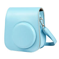 Bolsa De Hombro Para Cámara Fujifilm Instax Mini 11 9 8 Cubierta De Cuero PU Suave Con Correa Ajustable Resistente Al Agua Y Arrugas - details 7
