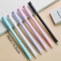 Set De 36 Rotuladores De Goma Con Punto Fino De 0.5mm Y Tinta De Gel Refillables En 6 Colores Calientes Estilo De Gato Erasables - details 2