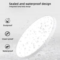 Lámpara De Techo Plana LED Ultra Delgada 20/24W Redonda Para Cocina Dormitorio Basamento Pasillo Sala De Estar Iluminación Diaria Ajustable Color Negro - details 4