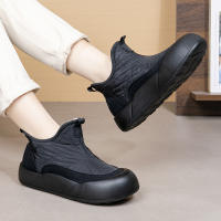 Botas De Invierno Para Mujer Con Forro De Poliéster No Escurridizas Y Suela Gruesa Botines Casuales De Algodón Suave Y Cómodos Para Hielo Y Nieve - details 12