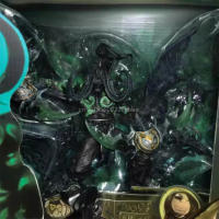Figura De Acción World of Warcraft Illidan Stormrage Serie Demonio Forma 20cm PVC Colección Adorno Regalos Para Fans - details 4