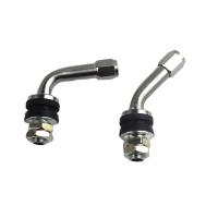 2Pcs 90/45 Grados Valvula De Vaciado Para Ruedas De Coche Y Motocicleta Extensión De Tornillo Accesorios De Motor De Cobre - details 0