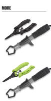 Aguja De Pesca Profesional En Acero Inoxidable Herramienta De Captura De Peces Clip De Control De Peces Para Actividades De Pesca - details 6