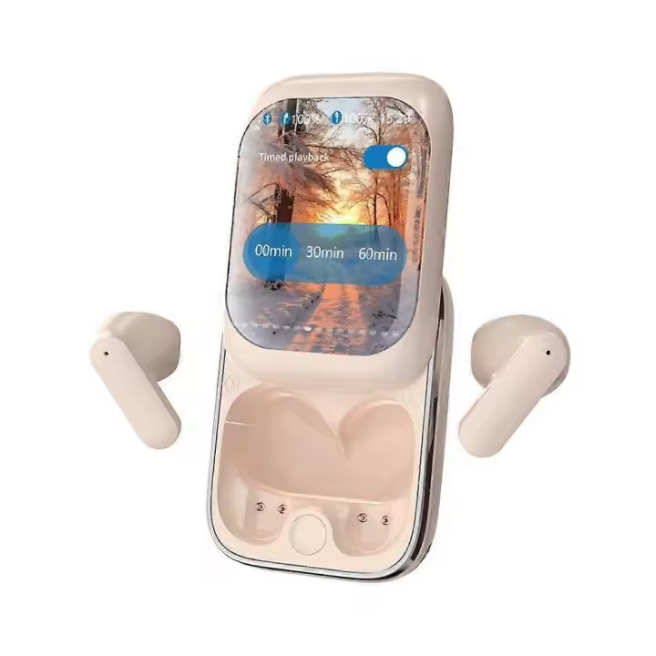 Auriculares a Todo Color Inteligentes del resbalador de la pantalla tacthil, Nueva Música/Modos del juego - 1