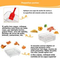 Rack De Air Fryer De 3 Capas Pila De Rejillas De Acero Inoxidizable Anti Corrosión Para Hornos Y Cocinas En Casa Accesorios De Cocina - details 2