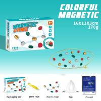 Juego de ajedrez magnético Magnet Rocks - Juego de ajedrez magnético con piedras Juego de mesa magnético Juego de estrategia con cuerda, nuevo juego de fiesta familiar multijugador 2025 para niños y adultos - details 3