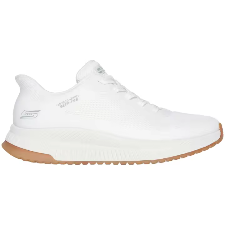 Zapatillas Skechers Slip-Ins Bobs Squad 4 para mujer en color blanco - 1