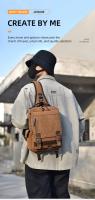 Nueva Mochila De Lona Pequeña Para Hombres Y Mujeres Bolsa Multifuncional De Hombro Para Viaje Con Capacidad Para Portátil Bolsa Escolar Rucksack Para Mujer - details 0