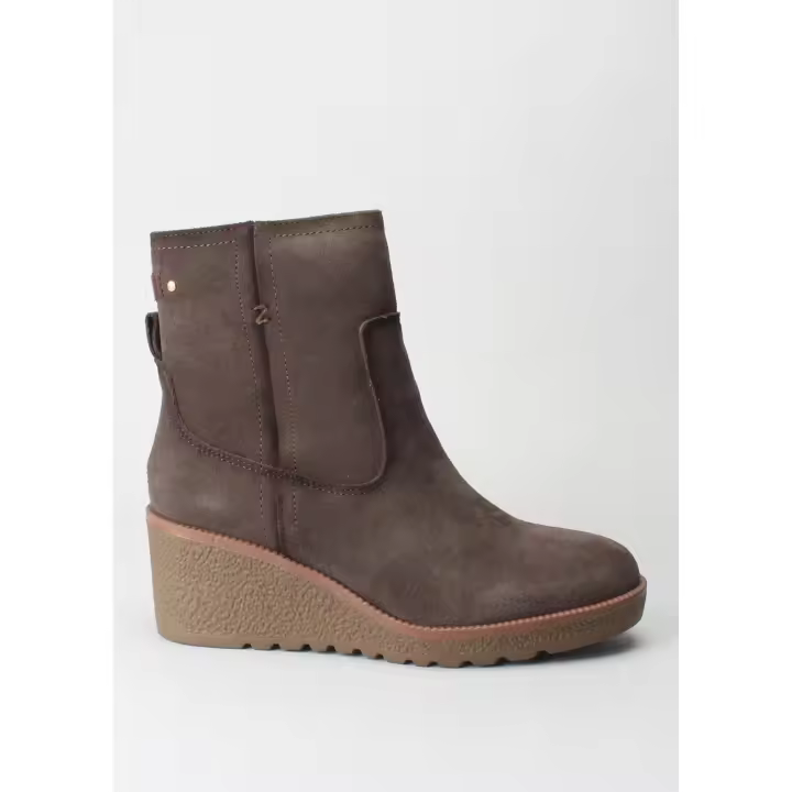 botin serraje gris CARMELA - 1