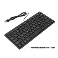 Teclado De Computadora 78 Teclas Ultrafino Con Cable Mini USB Para Desktop Interface Pequeño Teclado De Lenguaje Pequeño USB - details 7