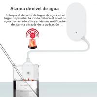 Sensor De Fuga De Agua Zigbee Tuya Detector De Humedad Para Casa Inteligente Compatible Con Smart Life Y Tuya Smart - details 7