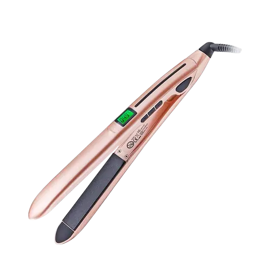 Profesional Keratin Therapy Pro, Queratina Y Aceite Almendras, Placas Tantes Extrlargas, Alisador De Pelo Profesional, Cerámica, - 1