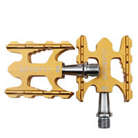 Pedal De Bicicleta Litepro Ultra Ligero De Aluminio Para MTB BMX Rueda De Carreras Universal Antideslizante Ajuste Brompton Faltrad - details 6