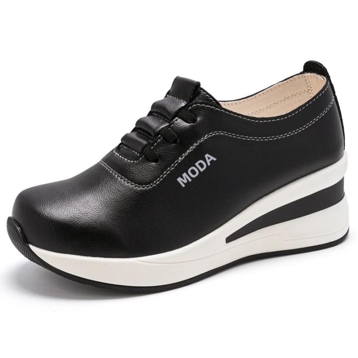 Zapatos De Tacón Alto Para Mujer Versátiles De Temporada Nueva Con Plataforma Antideslizante Y Resistente Al Desgaste Zapatos Casuales Para Mujer