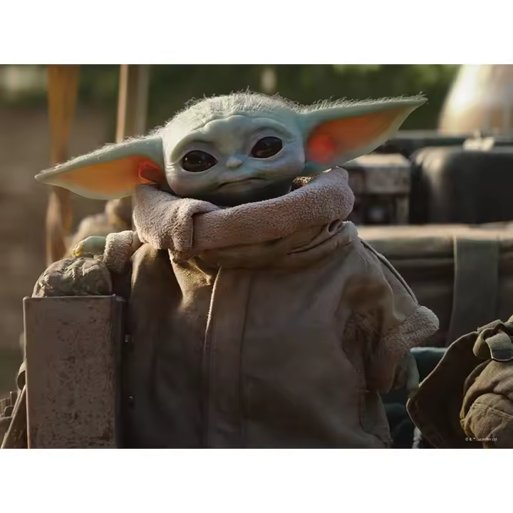 Puzle lenticular prime 3d 100 piezas the mandalorian grogu - 1