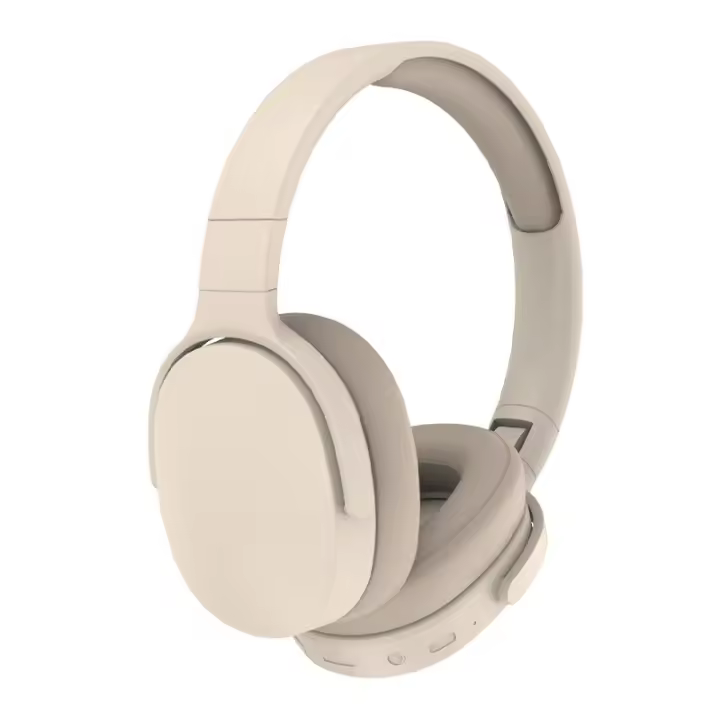 PORCHEDDU P2961 Auriculares Inaluminables Bluetooth HD Micrófono Ajustable Cascos Inalambricos Hi Fi Estéreo Cancelación Ruido Control de Volumen Carga Rápida USB Inalambricos Auriculares(Caqui) - 1