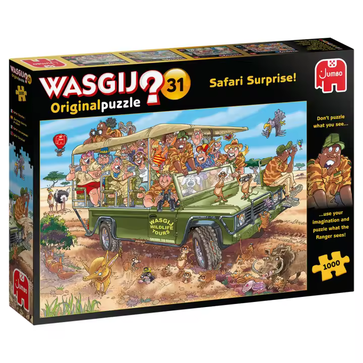 Wasgij Original 31 1000 pcs Puzzle rompecabezas 1000 pieza(s) Cómics - 1