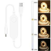 Tira De LED COB Zigbee USB 5V 1m 2m 3m Calor Natural Blanco Para Iluminación De TV Armario Decoración De Habitación Compatible Con Alexa/Google Assistant - details 7