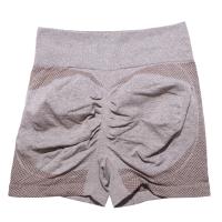 Shorts De Yoga Para Mujer Cintura Alta Shorts De Gimnasio Levantamiento De Glúteos Fitness Running Sportswear Polyester - details 40