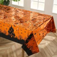Mantel Temático de Halloween en Aluminio - Diseño Festivo y Resistente - Varios Modelos Disponibles - Medidas 137 x 183 cm - Ideal para Decorar tu Mesa en Celebraciones de Halloween - details 2