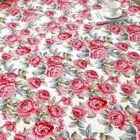 Sábana Plana De Cama Doble Con Estampado De Flor Roja Sábana Superior De Poliéster 100% Para Cama Individual/Reina/King - details 4