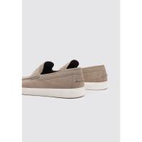 Geox U AVOLA A Mocasines Planos Hombre Beige - details 2