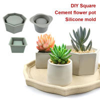 Moldes de silicona para macetas de hormigón, moldes para macetas de cemento para flores, decoración del hogar, decoraciones de jardín - details 3