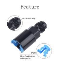 Adaptador De Conexión Rápida 1PC Aluminio 6AN 8AN Hembra a 3/8" 5/16" Para EFI Fitting Adapter De Motor Speed Racing - details 3