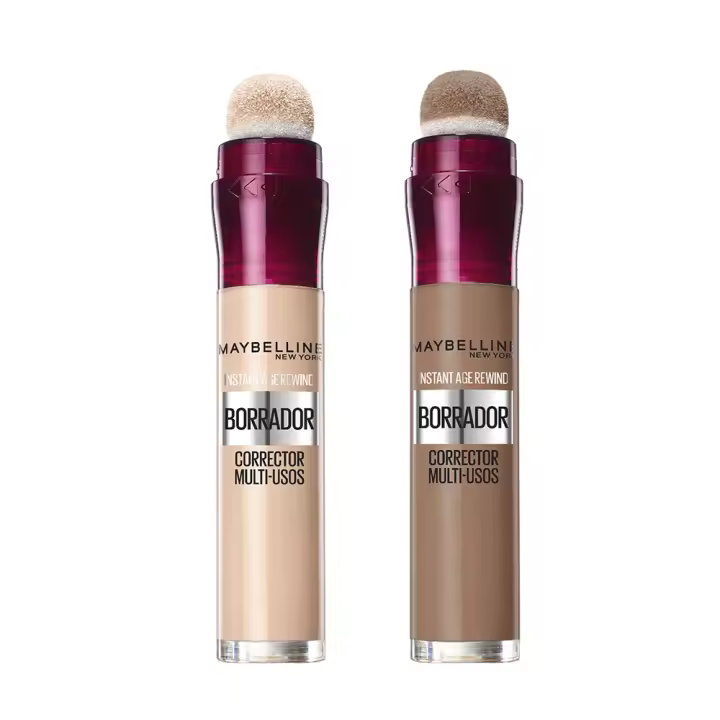 Maybelline New York | Pack 2 Borradores Correctores Hidratantes Multiusos tonos Cocoa y Light - 1