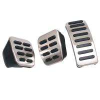 Pedal De Acero Inoxidable Para Volkswagen Polo VW Golf 4 Bora Beetle RSi GTI R32 Audi A3 SEAT Estilo Y Protección Aluminio Y Goma - details 1